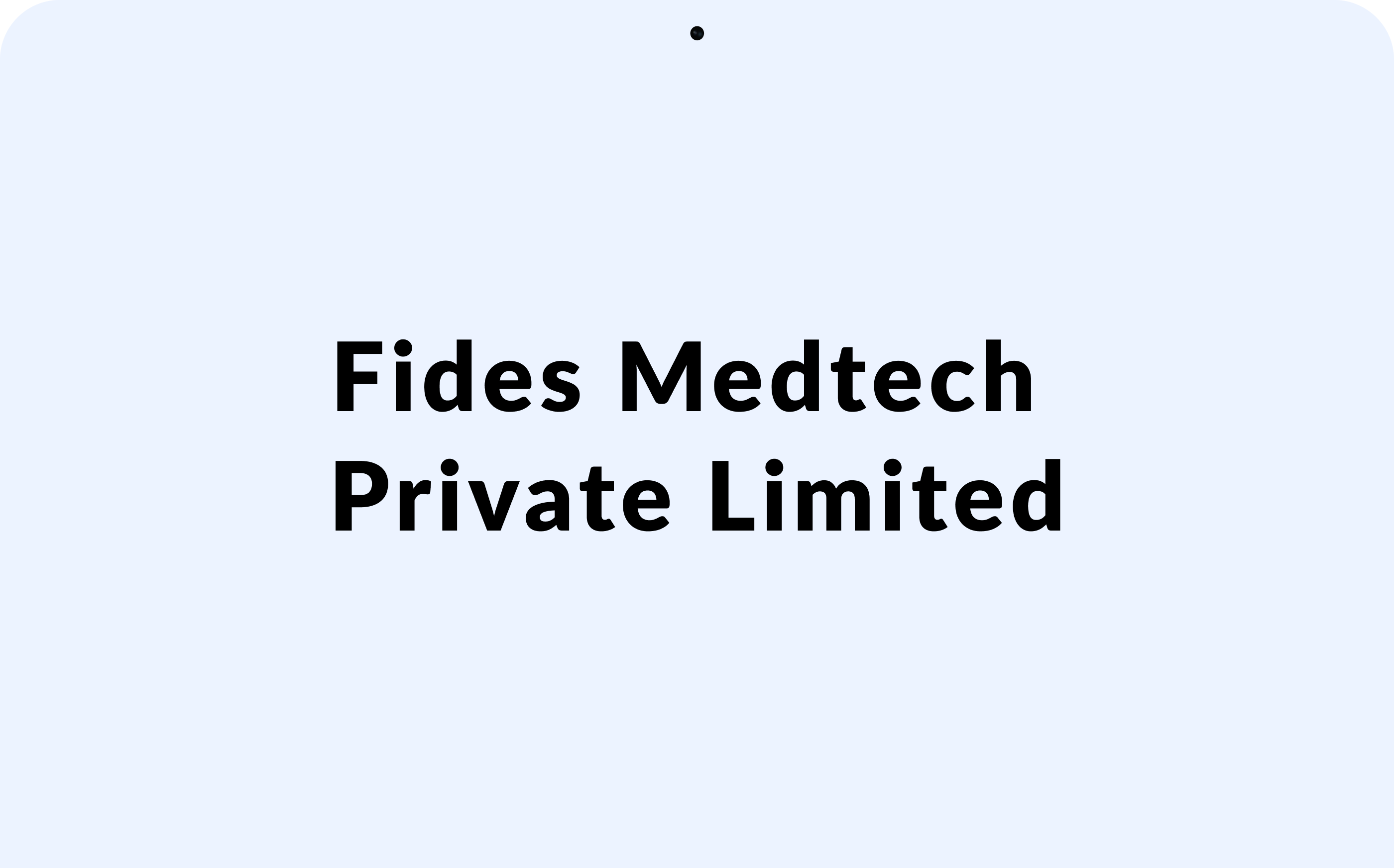 Fides Medtech Pvt Ltd