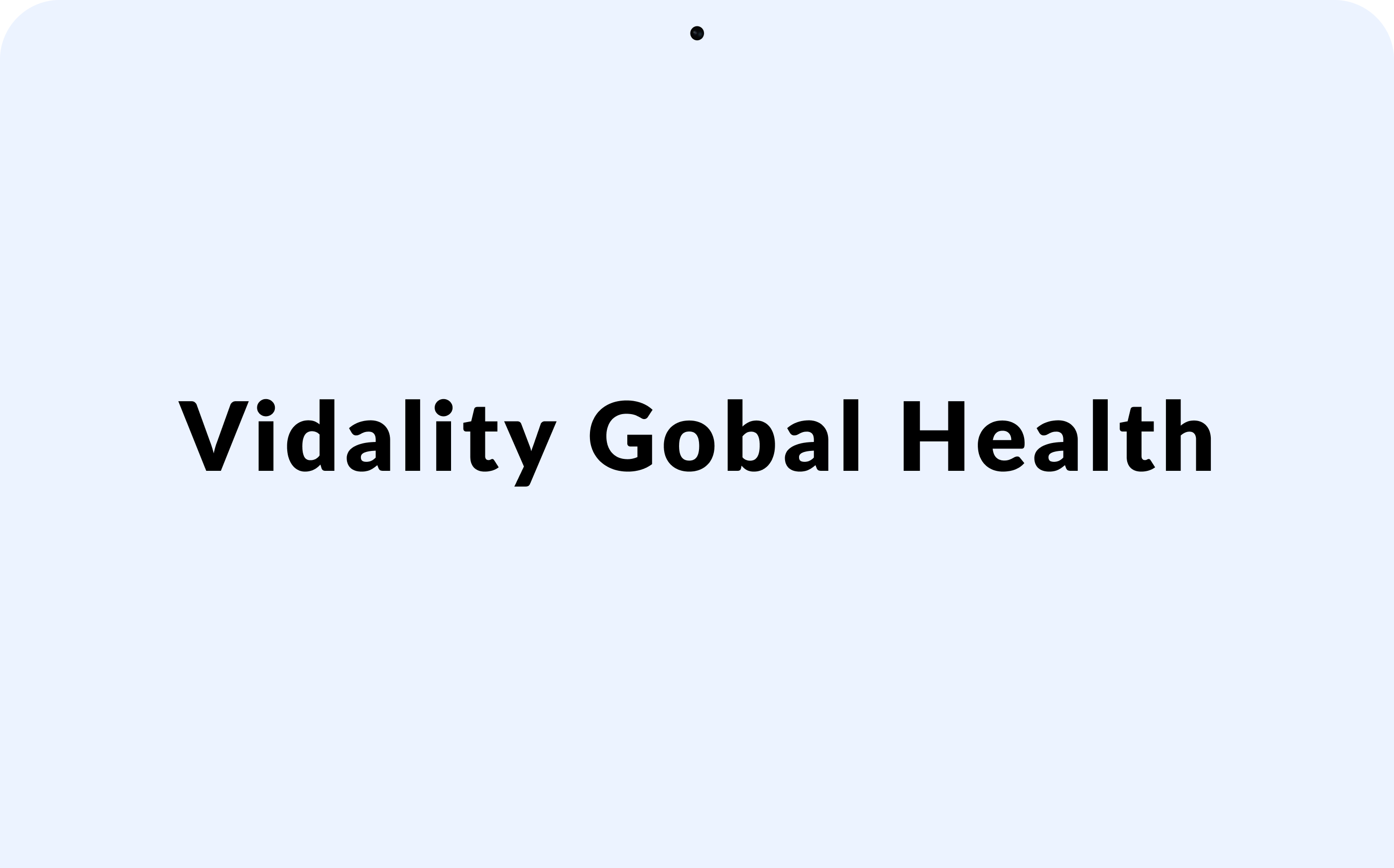 Vidality Gobal Health